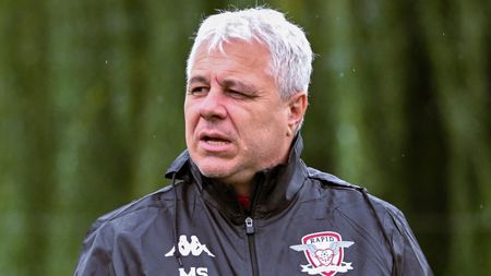 Ce s-a întâmplat pe teren imediat după Unirea Slobozia - Rapid București! Marius Șumudică s-a băgat în mijlocul fotbaliștilor și s-a dezlănțuit