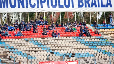 Primii 300 de suporteri brăileni care merg la Buzău să vadă meciul din optimile Cupei cu CS U Craiova** vor primi o gratuitate din partea Daciei Unirea
