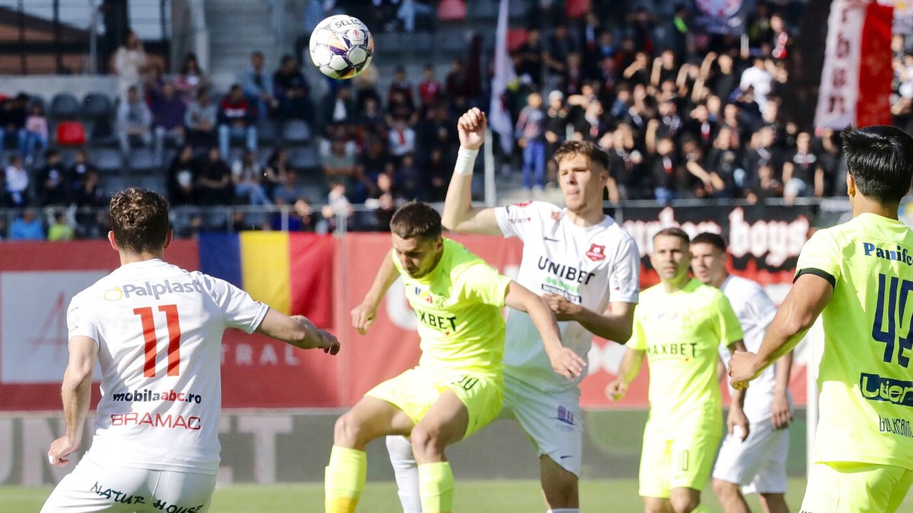 FC Hermannstadt - Poli Iași 1-0, în etapa 8 a play-out-ului din Superliga. Echipa lui Măldărășanu mai are nevoie de un punct pentru a termina pe primul loc