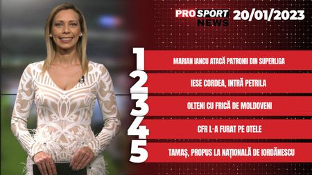 ProSport News | Gabi Tamaș propus la națională de Iordănescu! Ce fotbalist a „furat” CFR Cluj! Cele mai importante știri ale zilei | VIDEO