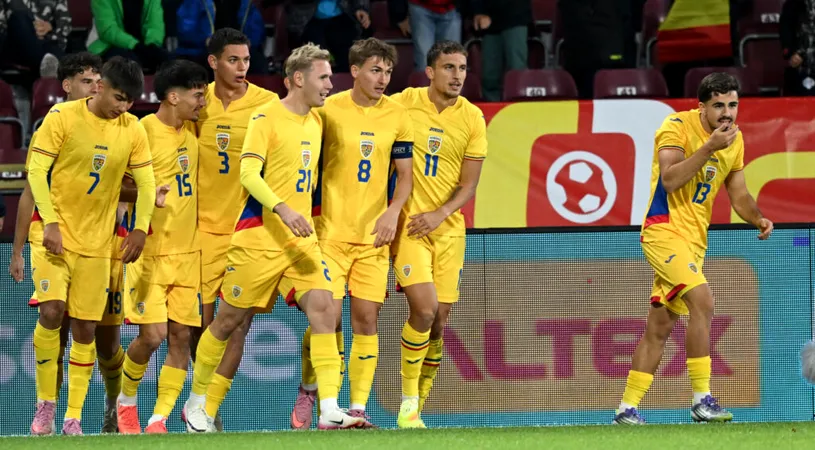 România U21, cu Răzvan Pașcalău integralist, a învins Cipru U21 și a urcat locul 2 în preliminariile EURO