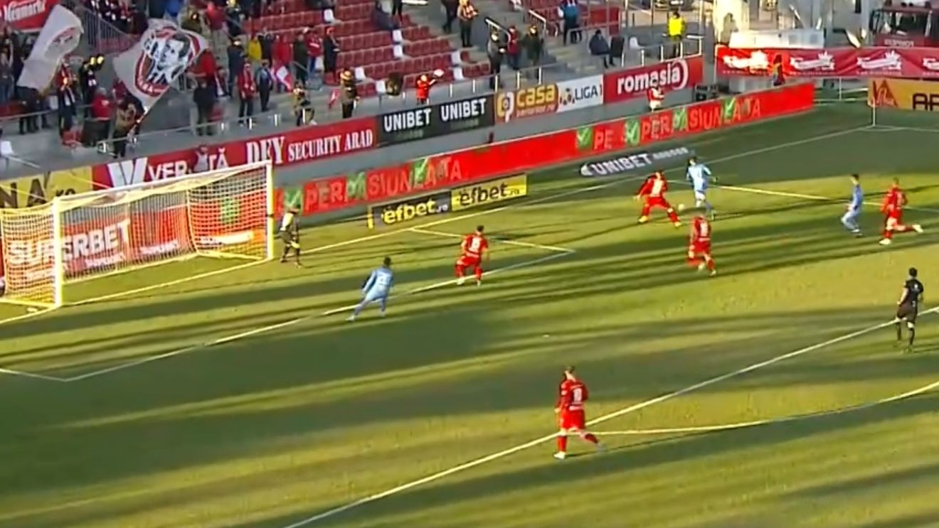 UTA - Academica Clinceni 3-0. Arădenii încep play-out-ul cu o victorie la scor de forfait