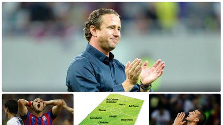 Asta ar putea fi marea surpriză a lui Reghecampf: Piovaccari și Nikolic, OUT - sistem schimbat la Steaua! Cum ar arăta primul "11"