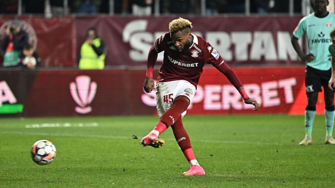 Boupendza, gafă uluitoare. A vrut să traducă mesajul pentru fanii Rapidului în limba română, dar a nimerit în romani!