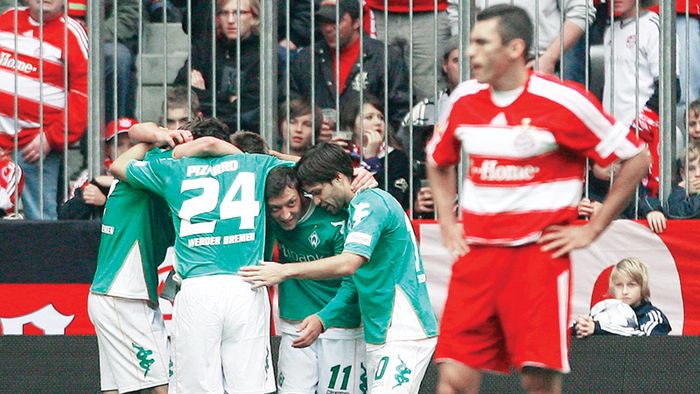 Bayern a primit o lecție de fotbal de la Werder Bremen