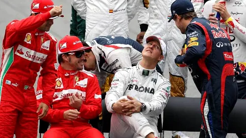 Schumacher: „Alonso-Raikkonen la Ferrari, un amestec exploziv”