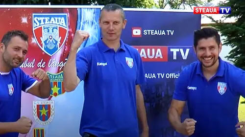 CSA Steaua, noutăți la echipa de handbal masculin! Antrenorul Sandu Iacob are trei colaboratori noi pe banca tehnică