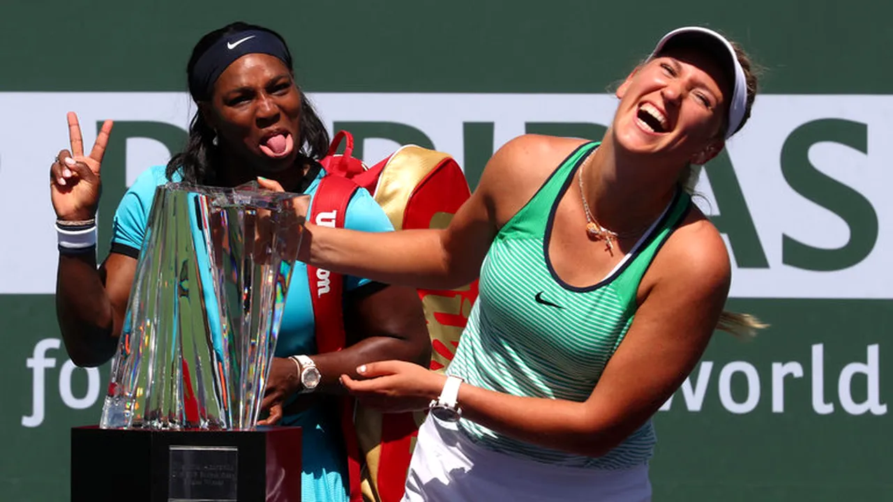 Schimbare în abordare pentru Serena Williams și Victoria Azarenka. Detaliul dezvăluit de turneul de la Madrid