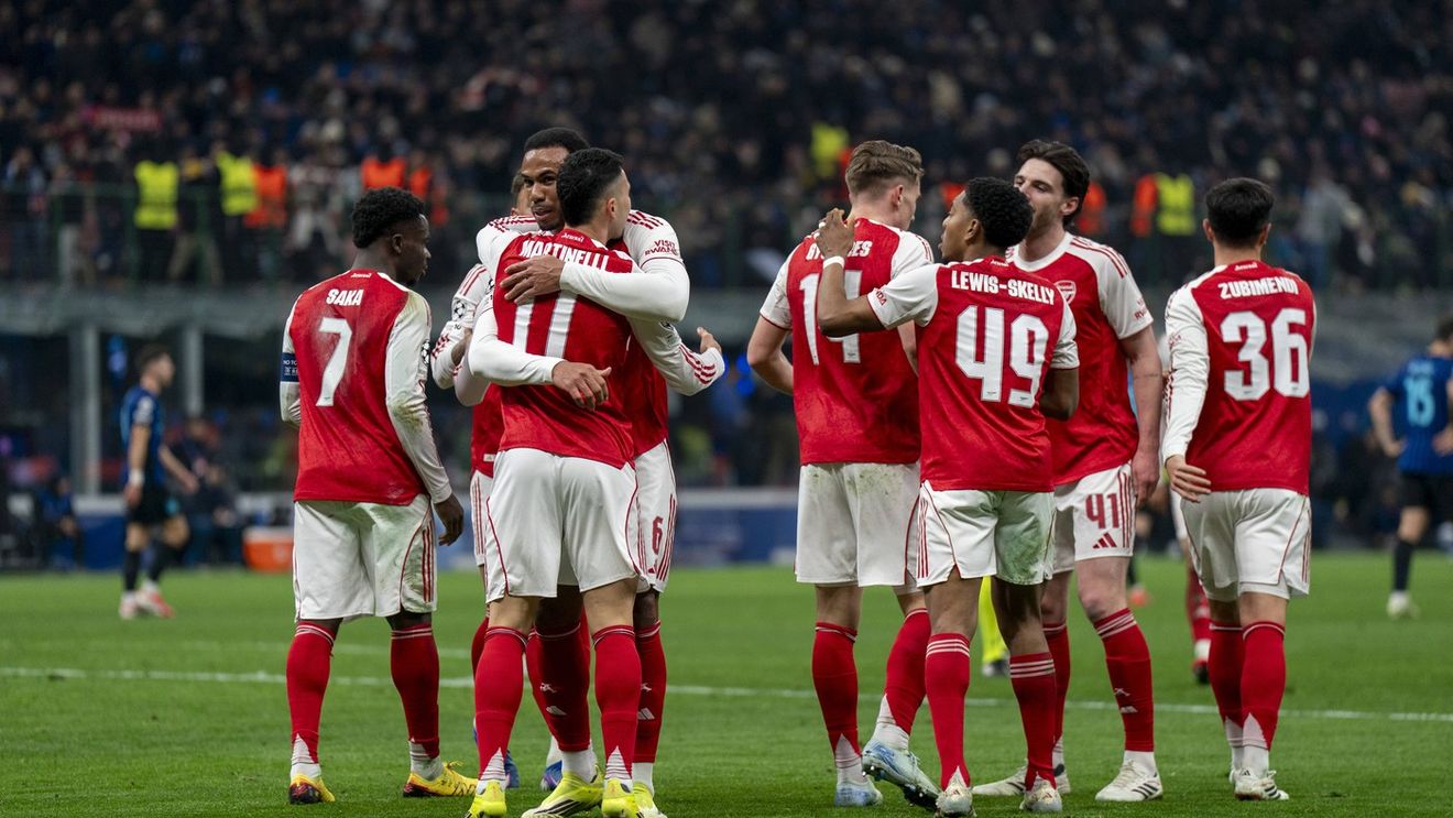 „Eroii”. Ce au scris englezii după ce Chivu a fost învins de Arteta în Inter – Arsenal 1-3
