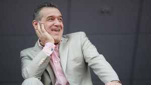 Becali: "Prima pentru meciul cu Ujpest?** Prima la dreapta!"