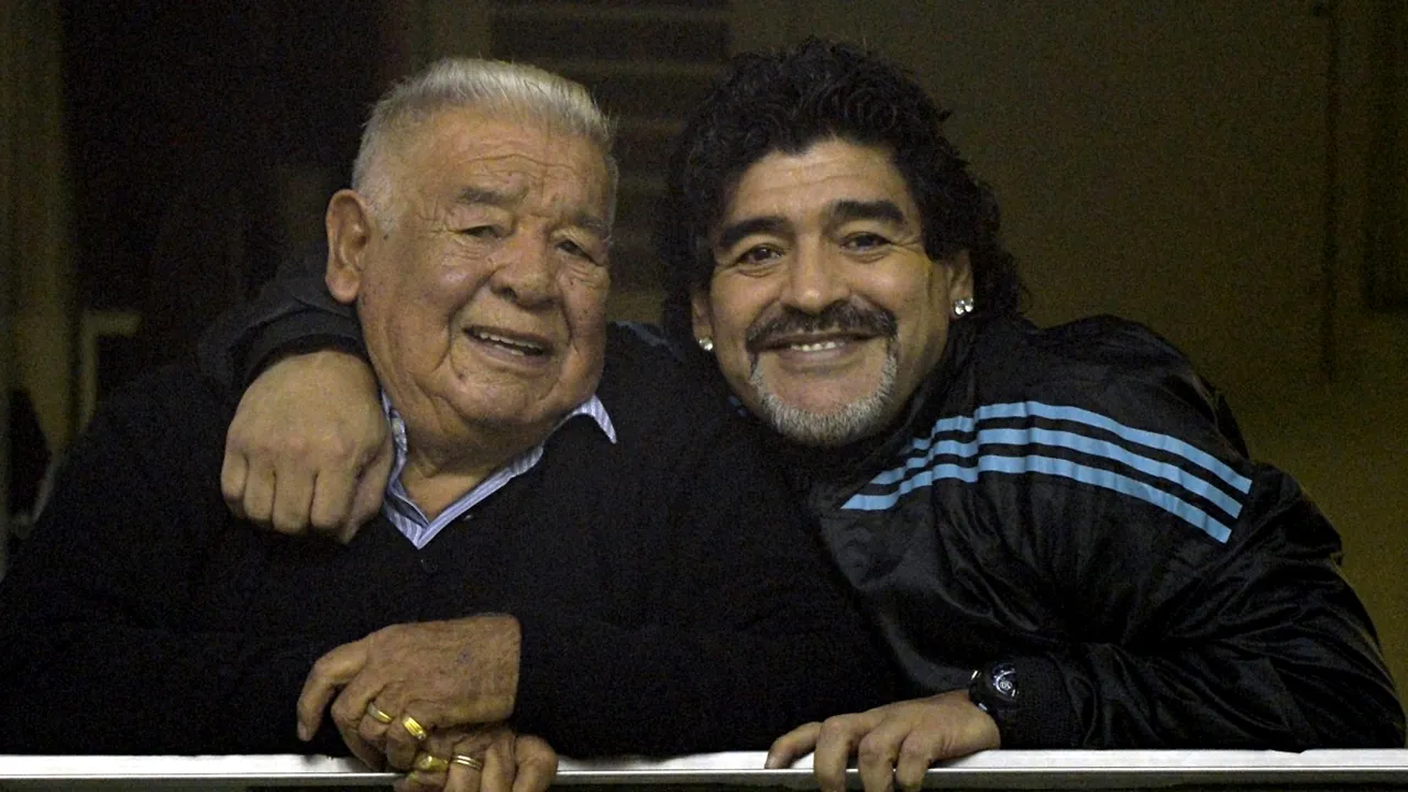 Tatăl lui Diego Maradona a încetat din viață