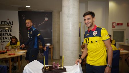 Mario Camora, momente emoționante în cantonamentul naționalei: „Sunt copleșit!” Căpitanul CFR-ului, sărbătorit de tricolori | FOTO