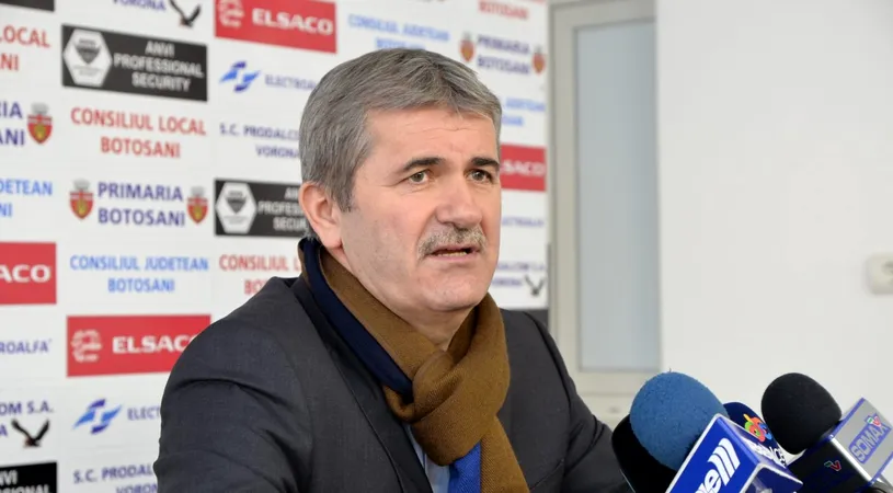 Valeriu Iftime, prima reacție după ce FC Botoșani și-a aflat adversara din turul 2 preliminar al Europa League: „Suntem condamnaţi să ne calificăm!”