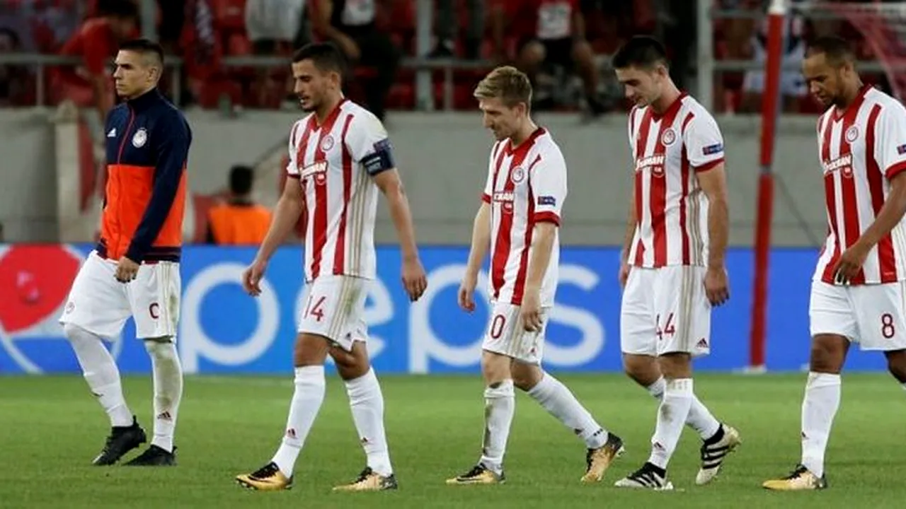 Un nou scandal în fotbalul grec. Jucătorii au fost amendați cu 400.000 de euro și 