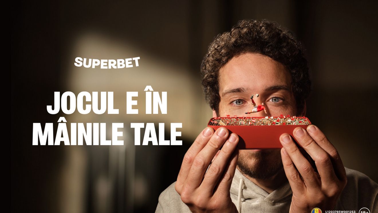 Advertorial. La Superbet, jocul e în mâinile tale!