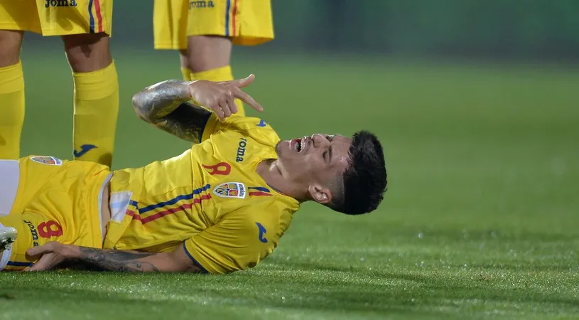 Dennis Man, transportat de urgență la spital după România U21 - Irlanda de Nord U21. Probleme pentru fotbalistul FCSB