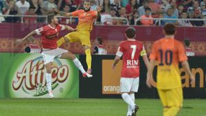 Amicalul anului pentru români, privit prin ochii ziariștilor spaniolilor:** "BarÃ§a s-a plimbat la București!" Ibericii, mai interesați de revenirea lui David Villa