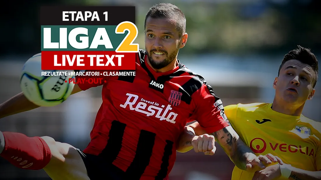 Liga 2, etapa 1 play-out | Recea obține scorul rundei, Buzăul umilește în deplasare Viitorul Pandurii. Petrolul câștigă la Reșița, iar la Constanța și Chiajna s-au înregistrat remize