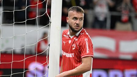 George Pușcaș s-a accidentat și a fost schimbat în minutul 38: „Asta am simțit”. Ce va face atacantul