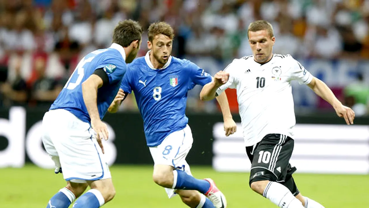 Cele mai interesante statistici din semifinala Germania - Italia 1-2!** Balotelli marchează pentru Italia doar pe tărâm polonez