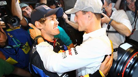 Schumacher e fair-play:** "Mă înclin în fața talentului lui Vettel"