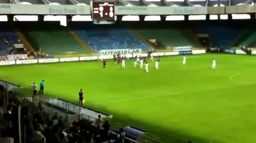 VIDEO – Florin Cernat a marcat un gol pentru Rizespor