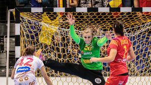 Ee e eroina din ultimele secunde ale finalei Cupei EHF! Portarul naționalei, Iulia Dumanska, a avut mâini de aur: "A fost visul nostru. Sunteți superbi!"