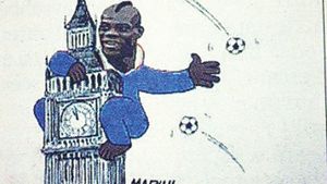 King Kong Balotelli călare pe Big Ben!** Cariatura apărută în Gazzetta dello Sport care a revoltat toată Europa! Mario a turbat de nervi