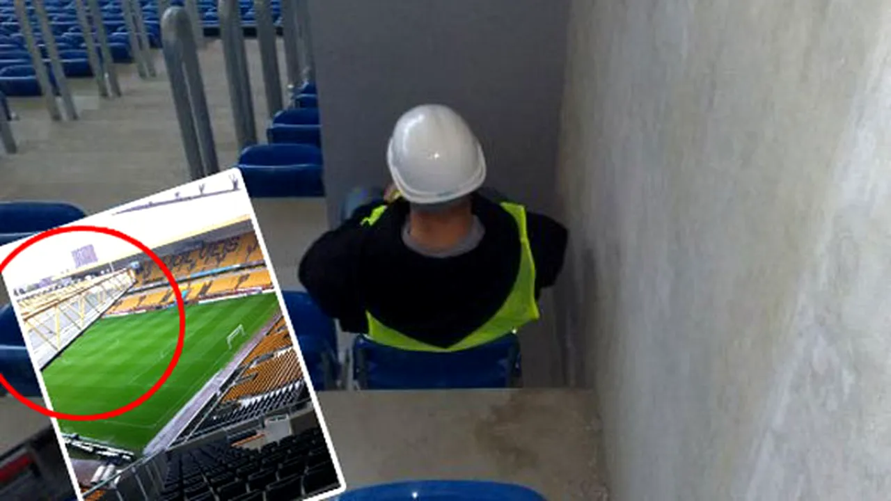 FOTO** LOCUL de unde NU vezi meciul! Eroarea incredibilă care duce un stadion din Anglia direct în topul arenelor construite GREȘIT