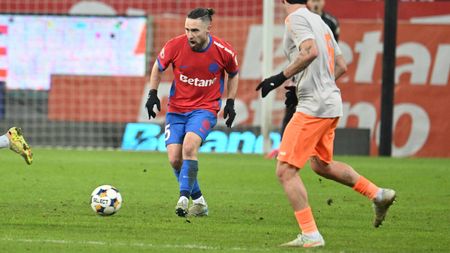 Gigi Becali l-a dat afară din echipa FCSB la pauza meciului cu Metaloglobus. S-a lămurit după 45 de minute de Ofri Arad