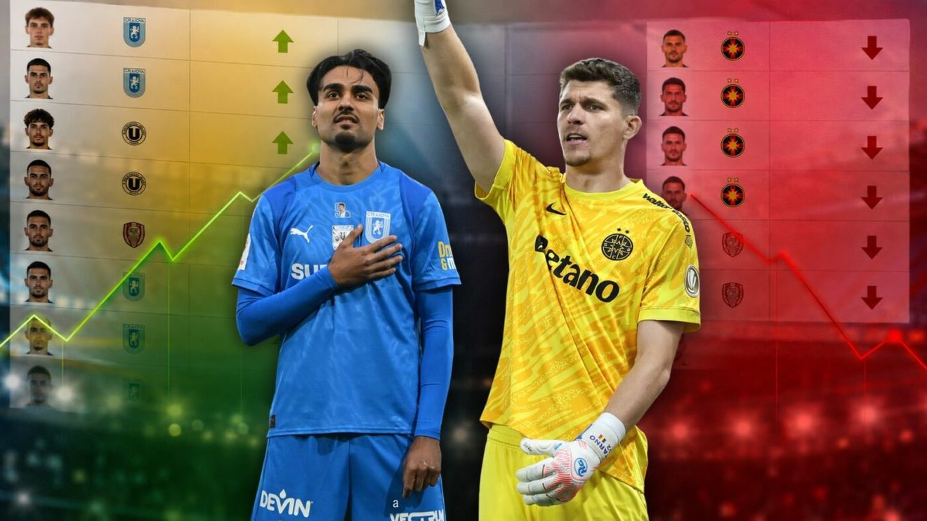 De ce a bubuit cota lui Ștefan Baiaram pe Transfermarkt și de ce s-a dus în cap cea a lui Târnovanu! Dezvăluiri de culise: ce se întâmplă cu Daniel Bîrligea și Octavian Popescu