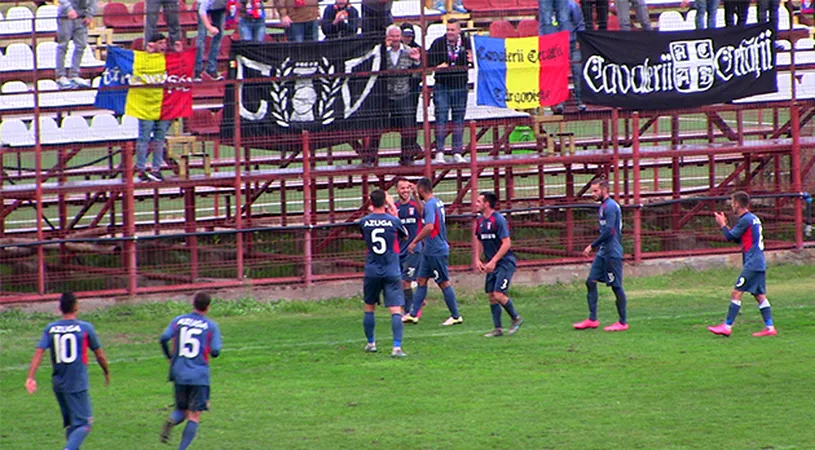 90 de minute de asalt și două goluri pe final.** Chindia a câștigat greu cu Metalul, dar și-a consolidat poziția de lider