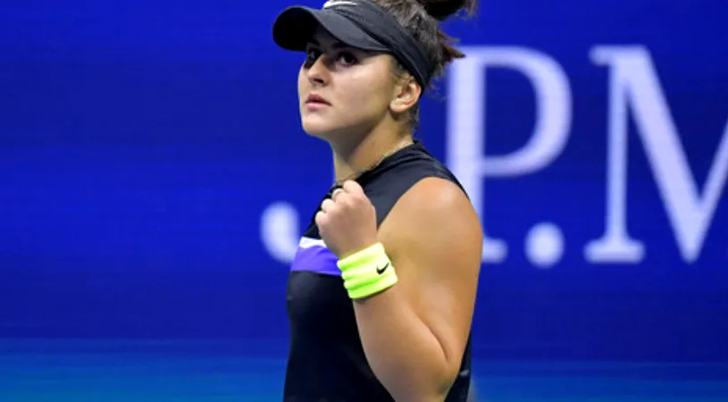 Bianca Andreescu a oprit-o pe Taylor Townsend! Calificare în premieră pentru jucătoarea de origine română în sferturi la US Open