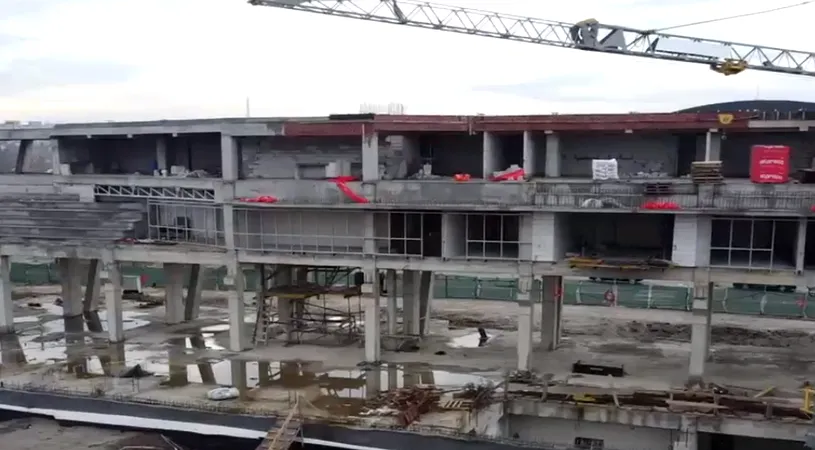 Stadionul Municipal Alexandria, aproape de inaugurare! Cum arată arena la patru ani de la începerea lucrărilor și după multe termene de finalizare depășite