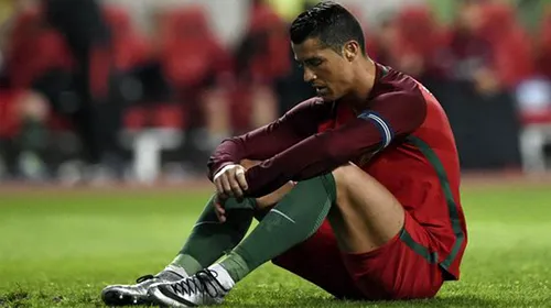 VIDEO | Ce seară pentru Ronaldo: starul Realului a ratat din toate pozițiile, inclusiv de la 11 metri! Portugalia a pierdut cu Bulgaria