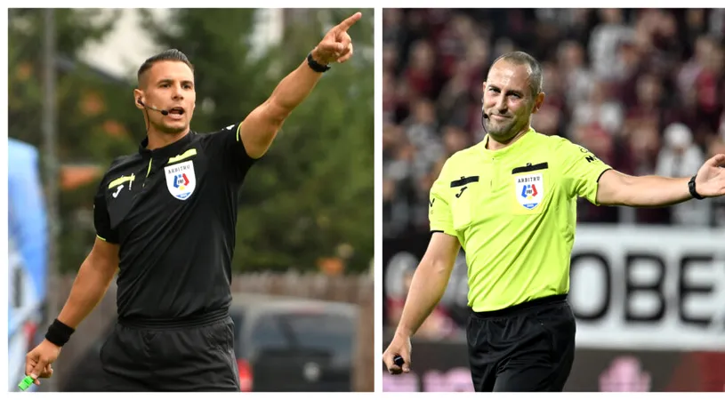 Doi arbitri din primă ligă conduc meciurile de la Popești Leordeni și Lupeni, din semifinalele barajului de promovare în Liga 2