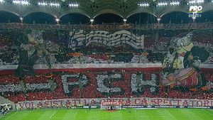 La asta sigur nu te-ai gândit. Mesajul "ascuns" al coregrafiei lui Dinamo. Ce scria de fapt pe portativ, la derby-ul cu Steaua