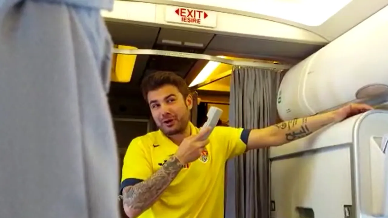 Discurs „briliant” al lui Adrian Mutu în avionul de întoarcere de la Euro U21 din Ungaria: „Sunt trist, dar nu din cauza rezultatului” | VIDEO EXCLUSIV