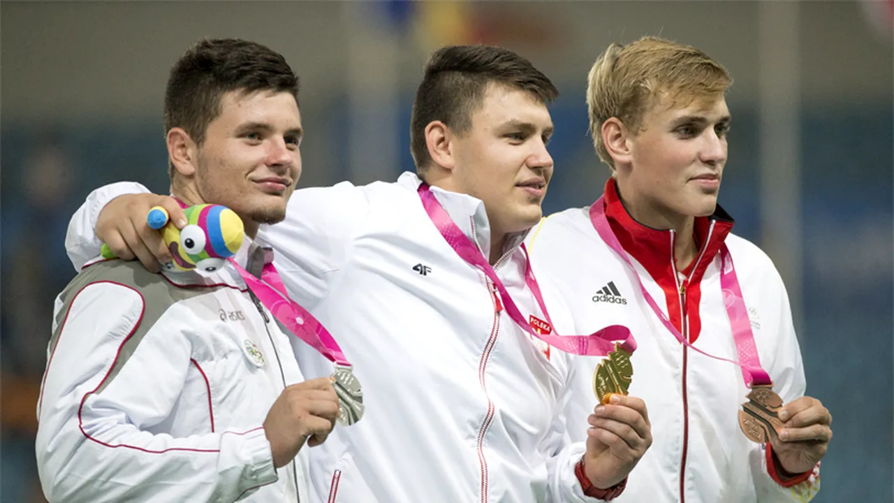 JO de Tineret, Nanjing: România nu câștigă medalie în China la gimnastică, dar punctează la atletism - argint la aruncarea greutății prin Andrei Rareș Bitan 