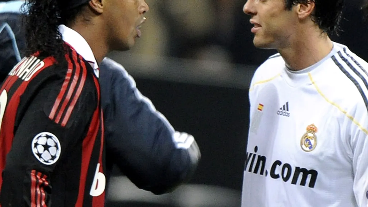 Pe urmele lui Paolo Maldini!** Ronaldinho: 