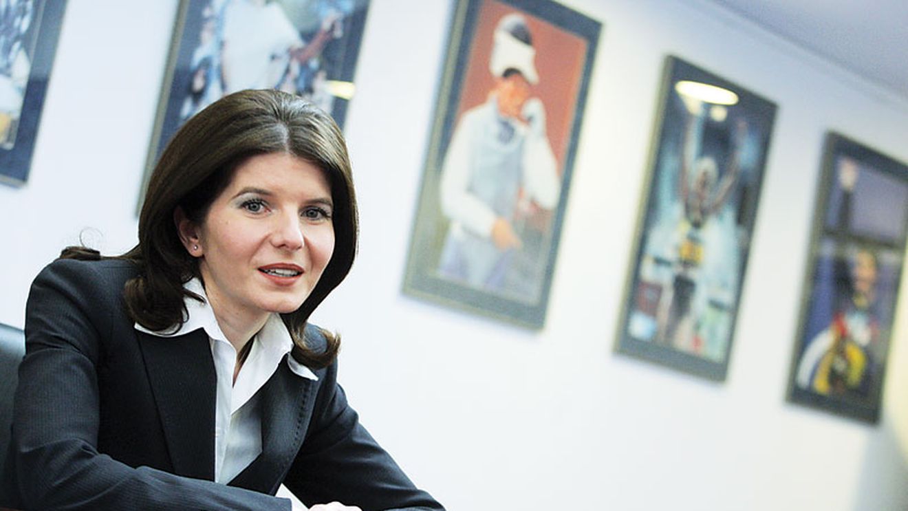 Monica Iacob-Ridzi, prima doamnă a sportului