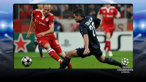 Bayern – Lyon 1-0!** Vezi eurogolul lui Robben în format 3D