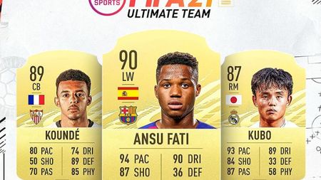 Topul celor mai buni tineri jucători din eLa Liga! Ansu Fati poate ajunge la un OVR de 90, cu o viteză incredibilă de 94 și un dribling 90