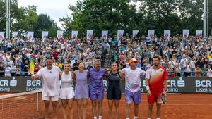 Simona Halep parcă nici nu s-a retras. A făcut show total la Iaşi