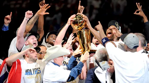 Dallas Mavericks a câștigat primul titlu de campioană NBA din istoria sa