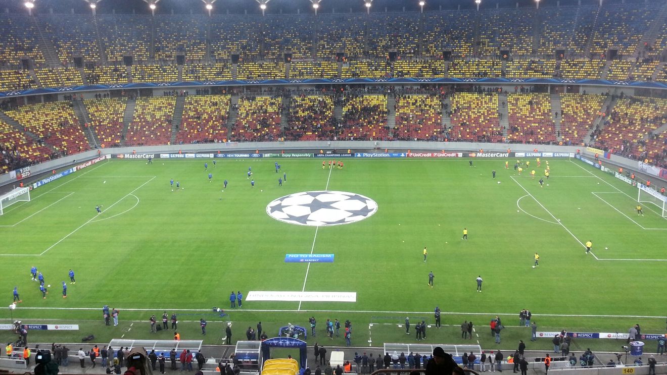 Gest superb al jucătorilor Stelei înainte de meci. Cu ce mesaj au venit pe teren