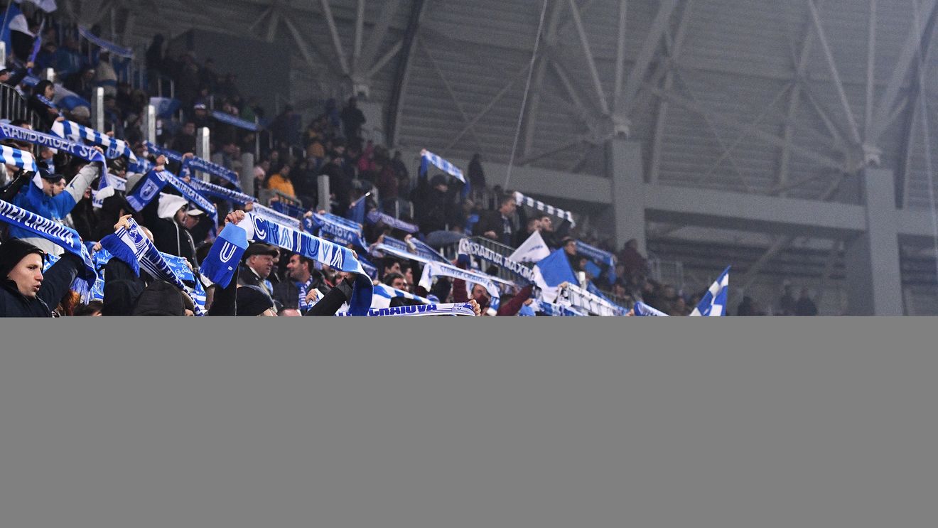 Fanii Craiovei au făcut spectacol total înaintea derby-ului cu FCSB. Mesaj special pentru jucătorii lui Cristiano Bergodi: „Faceți-ne o bucurie, aduceți titlul în Bănie!” | VIDEO
