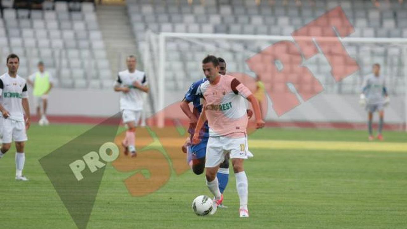 Primul succes, între proteste și lacrimi!** Fanii lui "U" au părăsit arena în minutul 19, dar favoriții au învins Bistrița cu 1-0
