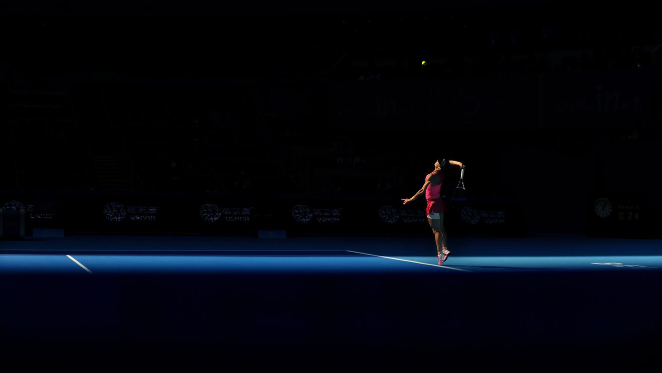 IMAGINEA ZILEI | Halep, protagonista uneia dintre cele mai spectaculoase imagini din acest an