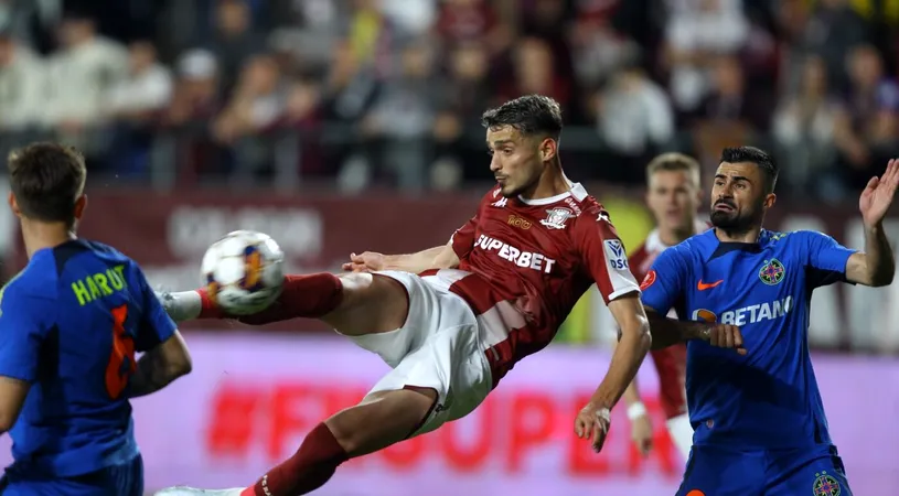 Rapid - FCSB 2-0, în ultima etapă a play-off-ului din Superliga. Campioana României, răpusă în Giulești! Dan Șucu obține prima victorie în play-off